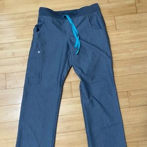 Figs Kade Graphite Cargo Scrub Pants